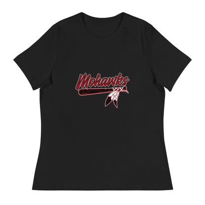 Performance | Women's Relaxed T Shirt | Mohawks | Script Logo