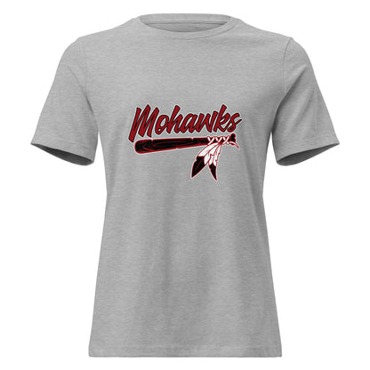 Performance | Women's Relaxed T Shirt | Mohawks | Script Logo