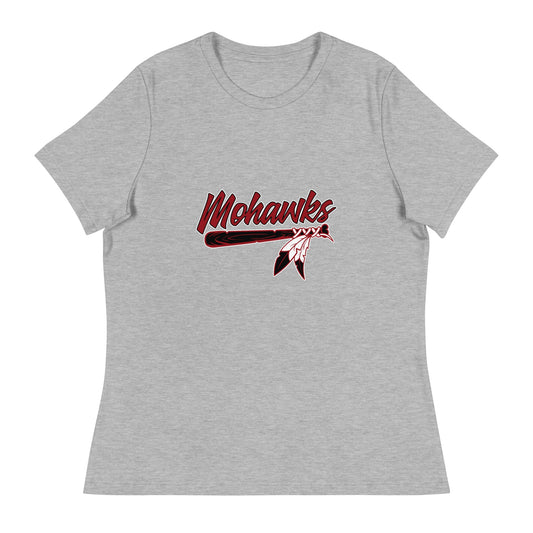 Performance | Women's Relaxed T Shirt | Mohawks | Script Logo