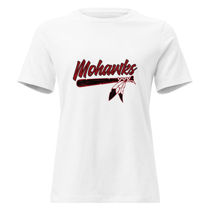 Performance | Women's Relaxed T Shirt | Mohawks | Script Logo