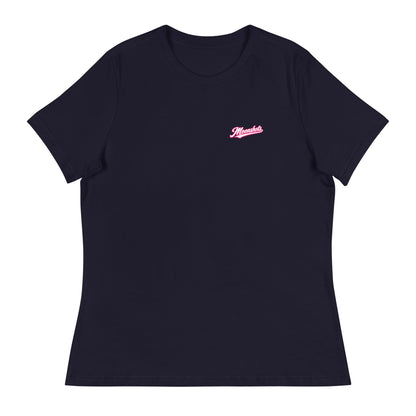 Performance | Women's Relaxed T Shirt | Moonshots | Script Logo