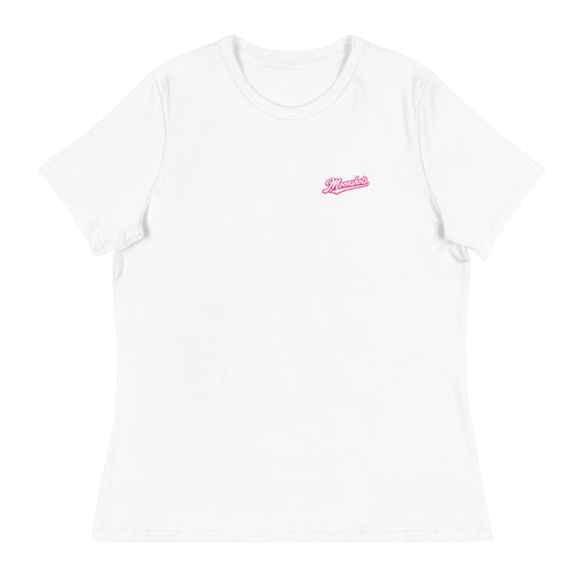 Performance | Women's Relaxed T Shirt | Moonshots | Script Logo