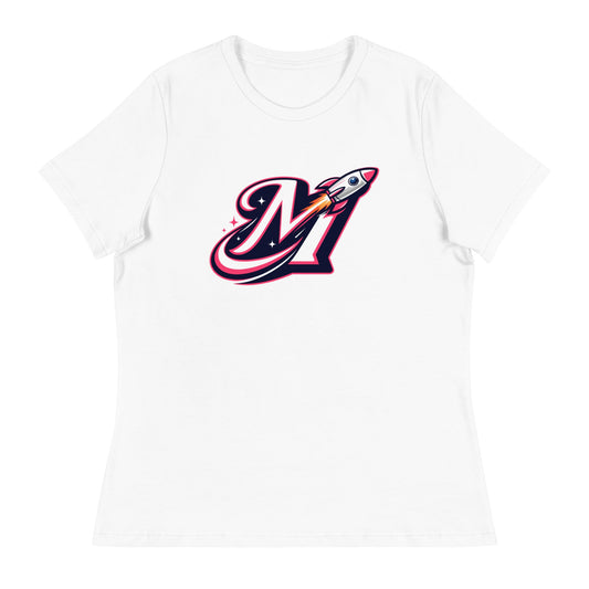 Performance | Women's Relaxed T Shirt | Moonshots | Stellar Strike Logo