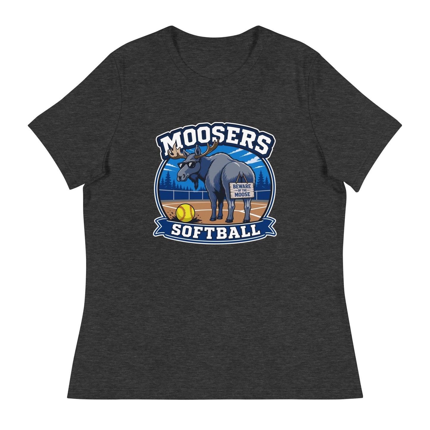 Performance | Women's Relaxed T Shirt | Moosers | Moose Diamond Mark Logo