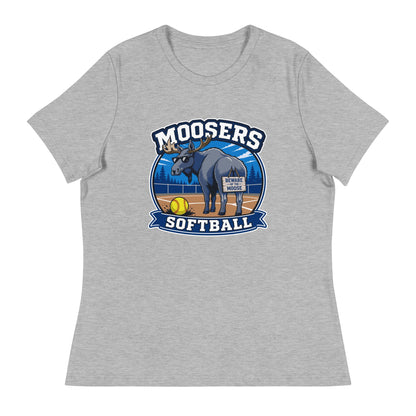 Performance | Women's Relaxed T Shirt | Moosers | Moose Diamond Mark Logo