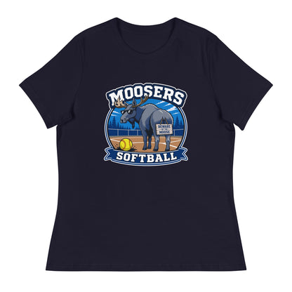 Performance | Women's Relaxed T Shirt | Moosers | Moose Diamond Mark Logo