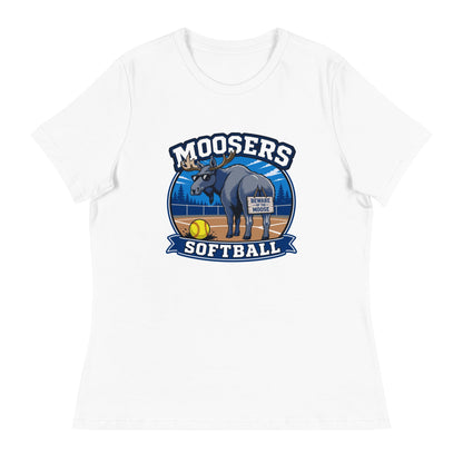 Performance | Women's Relaxed T Shirt | Moosers | Moose Diamond Mark Logo
