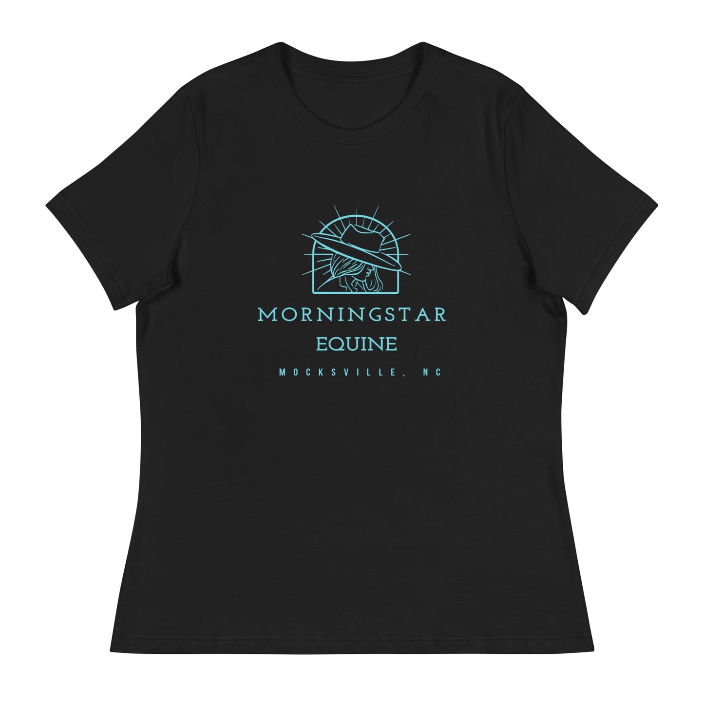 Performance | Women's Relaxed T Shirt | Morningstar Equine | Morningstar Equine Logo