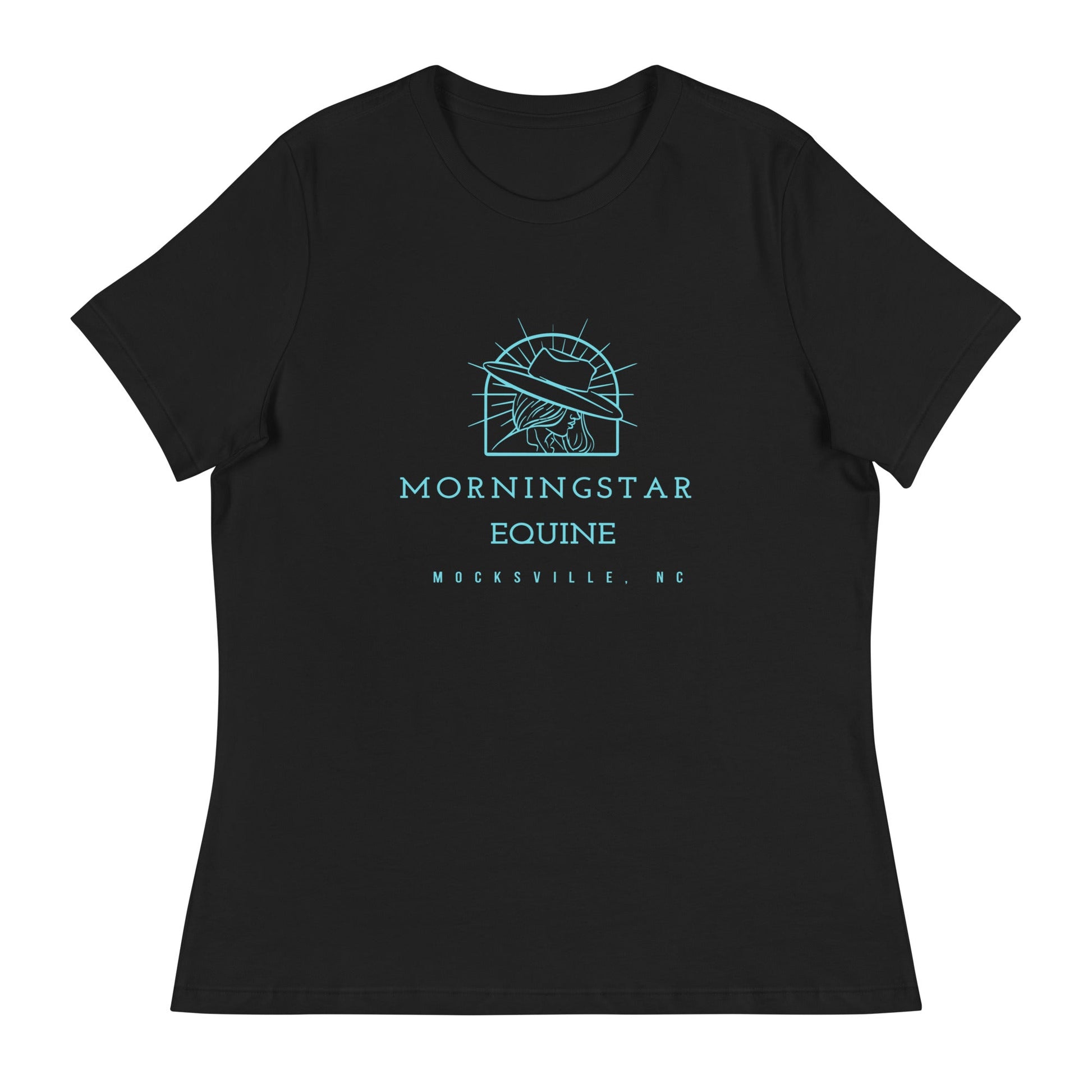 Performance | Women's Relaxed T Shirt | Morningstar Equine | Morningstar Equine Logo