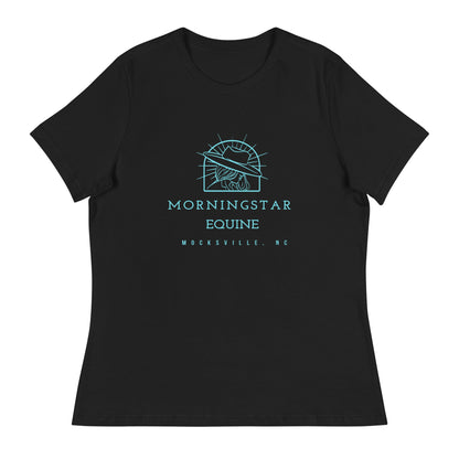 Performance | Women's Relaxed T Shirt | Morningstar Equine | Morningstar Equine Logo