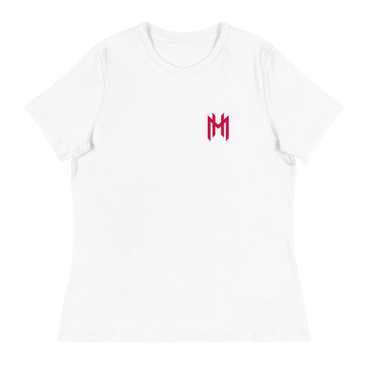 Performance | Women's Relaxed T Shirt | Mountain House Bloodhounds | MH Monogram Logo