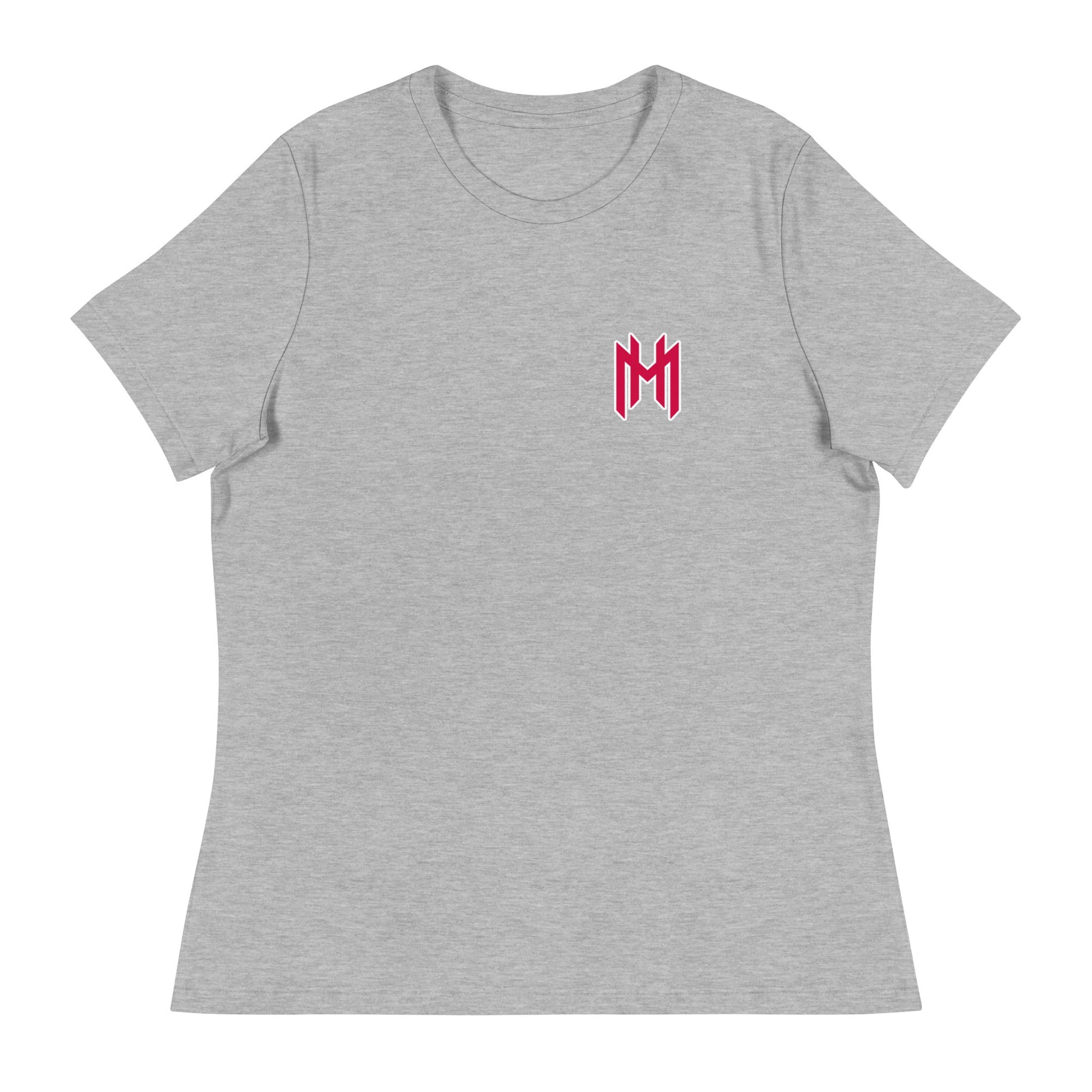 Performance | Women's Relaxed T Shirt | Mountain House Bloodhounds | MH Monogram Logo