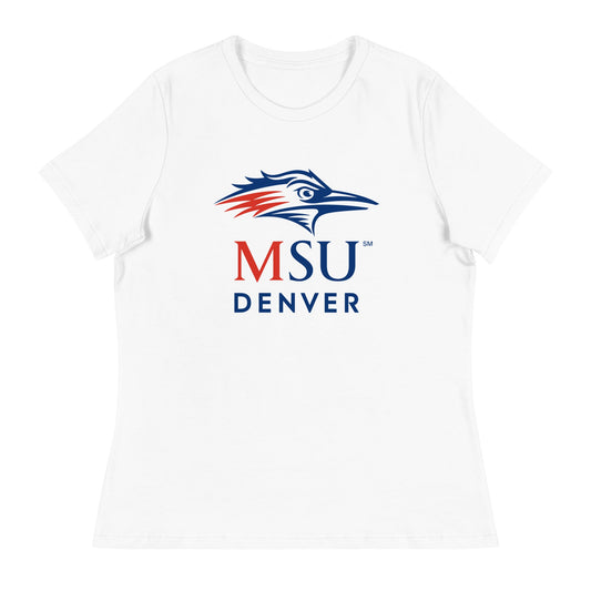 Performance | Women's Relaxed T Shirt | MSU Denver Dance Team | Titan Crest Logo