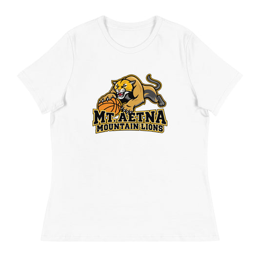 Performance | Women's Relaxed T Shirt | Mt. Aetna Adventist School | Crest Logo