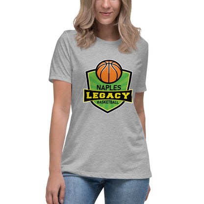 Performance | Women's Relaxed T Shirt | Naples Legacy | Shield Logo