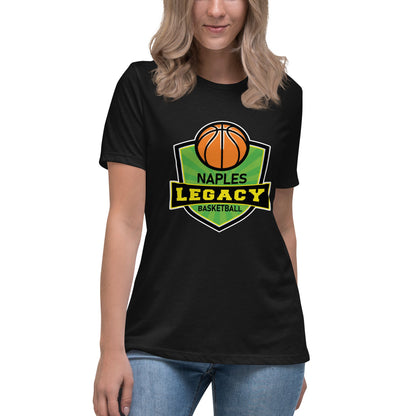 Performance | Women's Relaxed T Shirt | Naples Legacy | Shield Logo