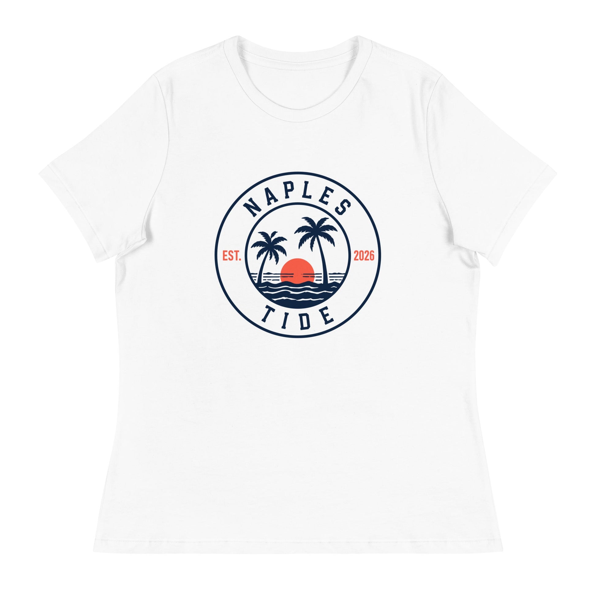 Performance | Women's Relaxed T Shirt | Naples Tide | Badge Logo