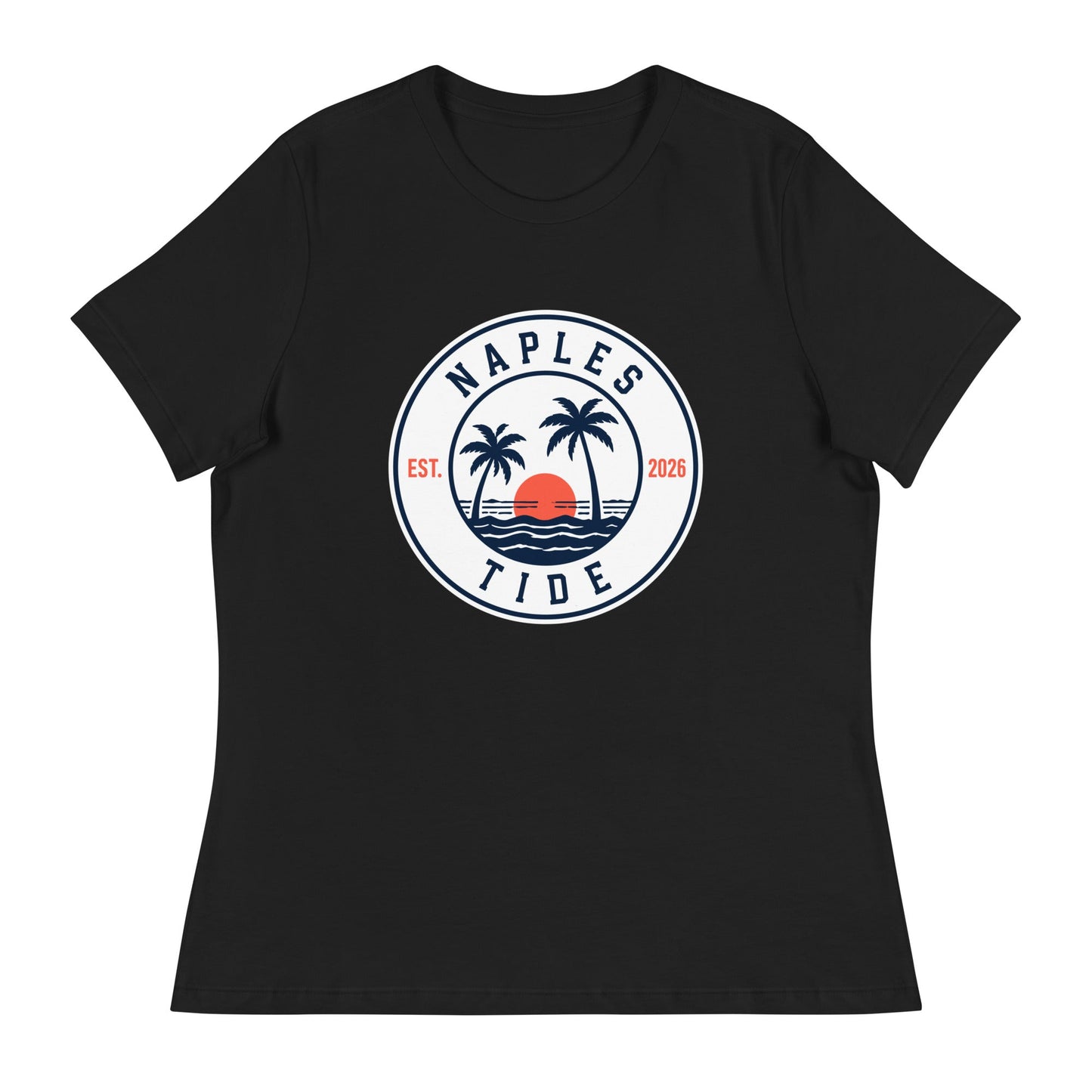 Performance | Women's Relaxed T Shirt | Naples Tide | Badge Logo