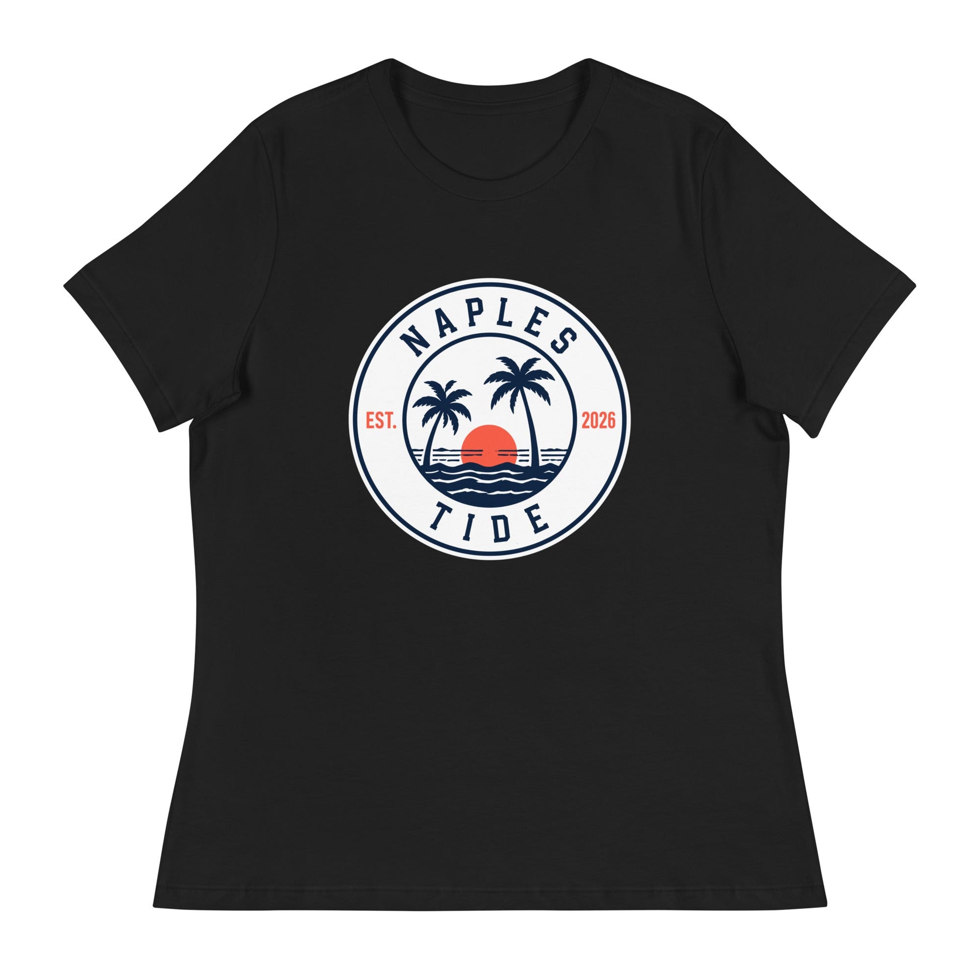 Performance | Women's Relaxed T Shirt | Naples Tide | Badge Logo