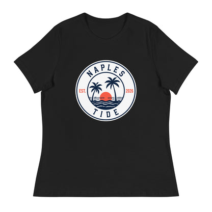Performance | Women's Relaxed T Shirt | Naples Tide | Badge Logo
