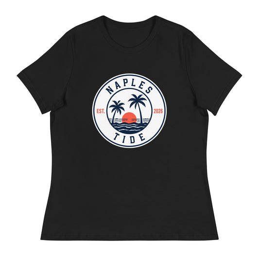 Performance | Women's Relaxed T Shirt | Naples Tide | Badge Logo