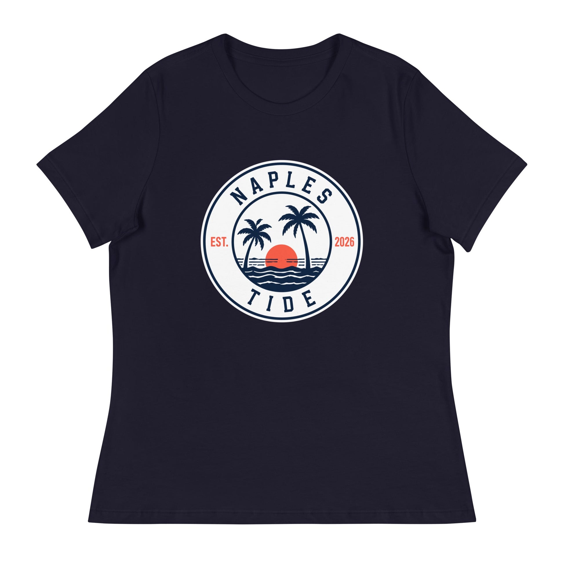 Performance | Women's Relaxed T Shirt | Naples Tide | Badge Logo