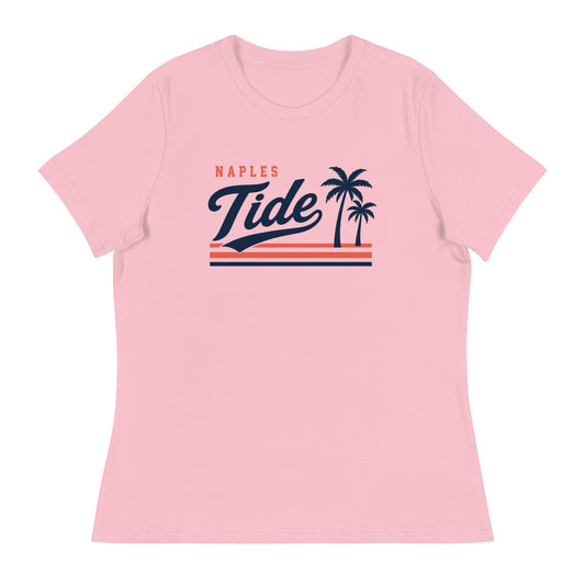 Performance | Women's Relaxed T Shirt | Naples Tide | Crest Logo