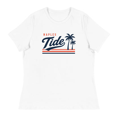 Performance | Women's Relaxed T Shirt | Naples Tide | Crest Logo