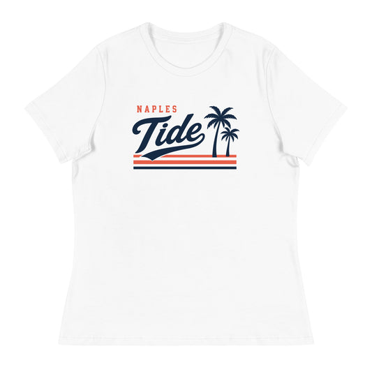 Performance | Women's Relaxed T Shirt | Naples Tide | Crest Logo