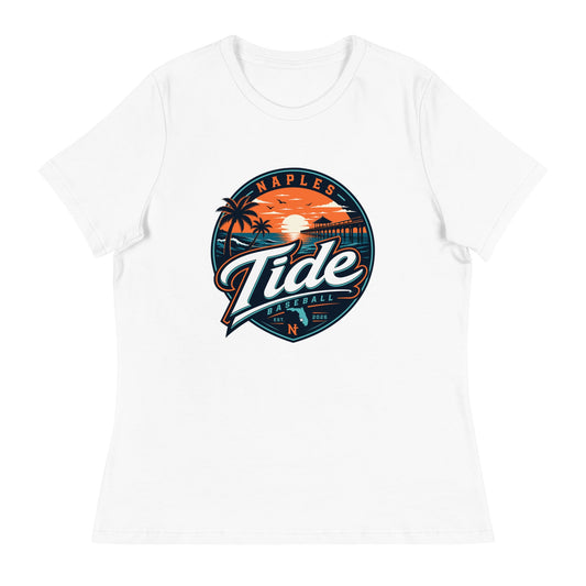 Performance | Women's Relaxed T Shirt | Naples Tide | Enblem Logo