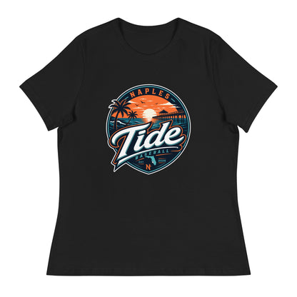 Performance | Women's Relaxed T Shirt | Naples Tide | Enblem Logo