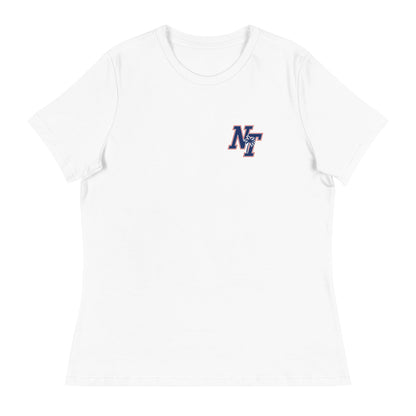 Performance | Women's Relaxed T Shirt | Naples Tide | NT Lettermark Logo