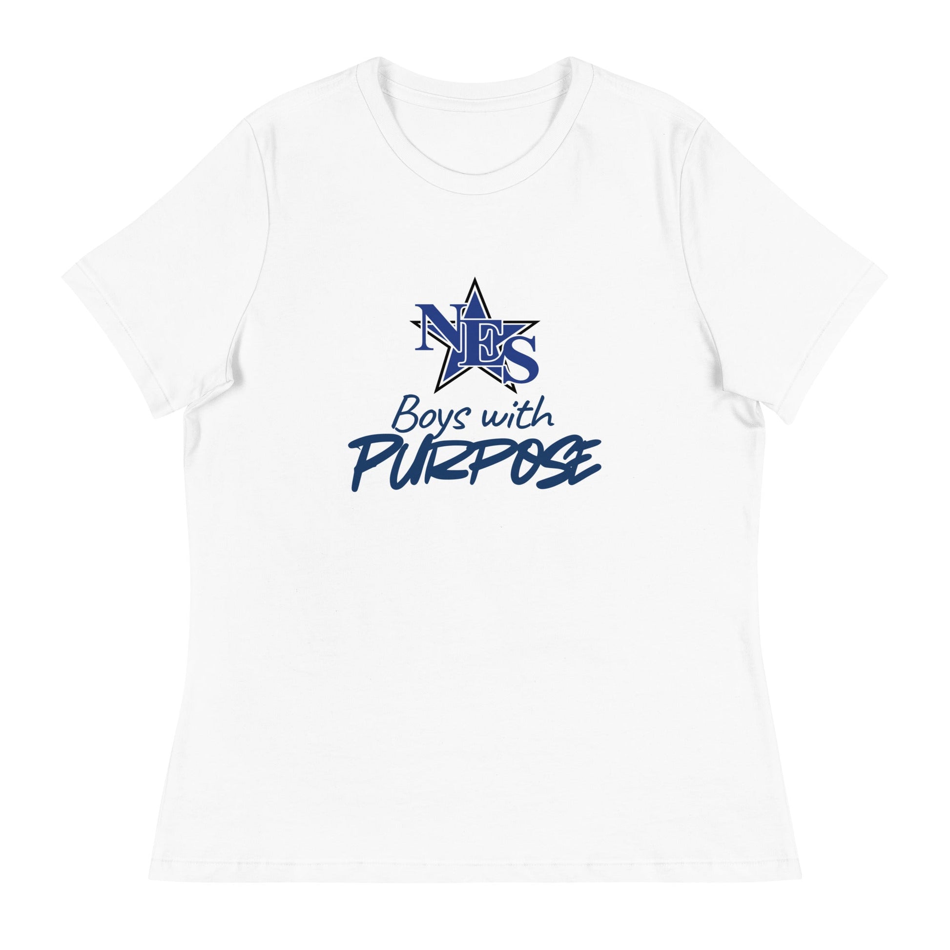 Performance | Women's Relaxed T Shirt | NES - Boys with Purpose | Boys with Purpose Logo