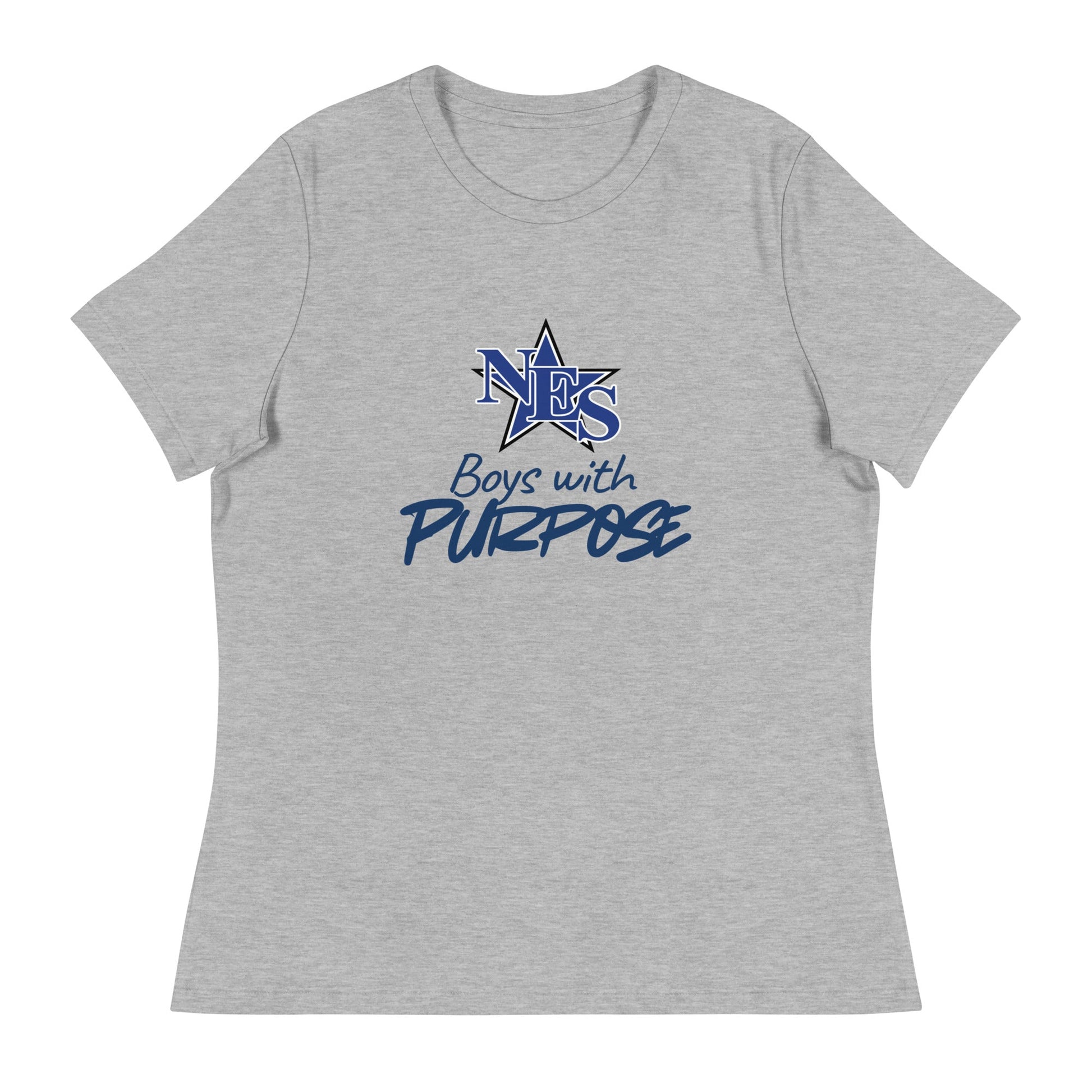 Performance | Women's Relaxed T Shirt | NES - Boys with Purpose | Boys with Purpose Logo