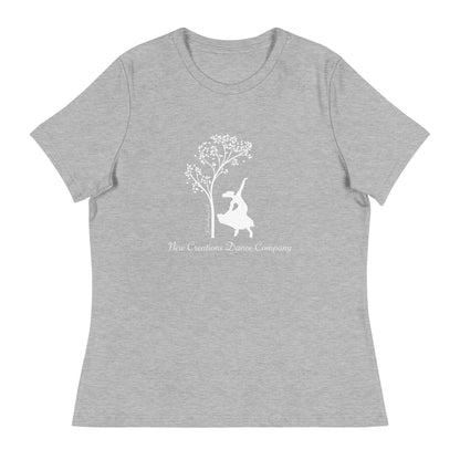 Performance | Women's Relaxed T Shirt | New Creations Dance Company | Alt Logo