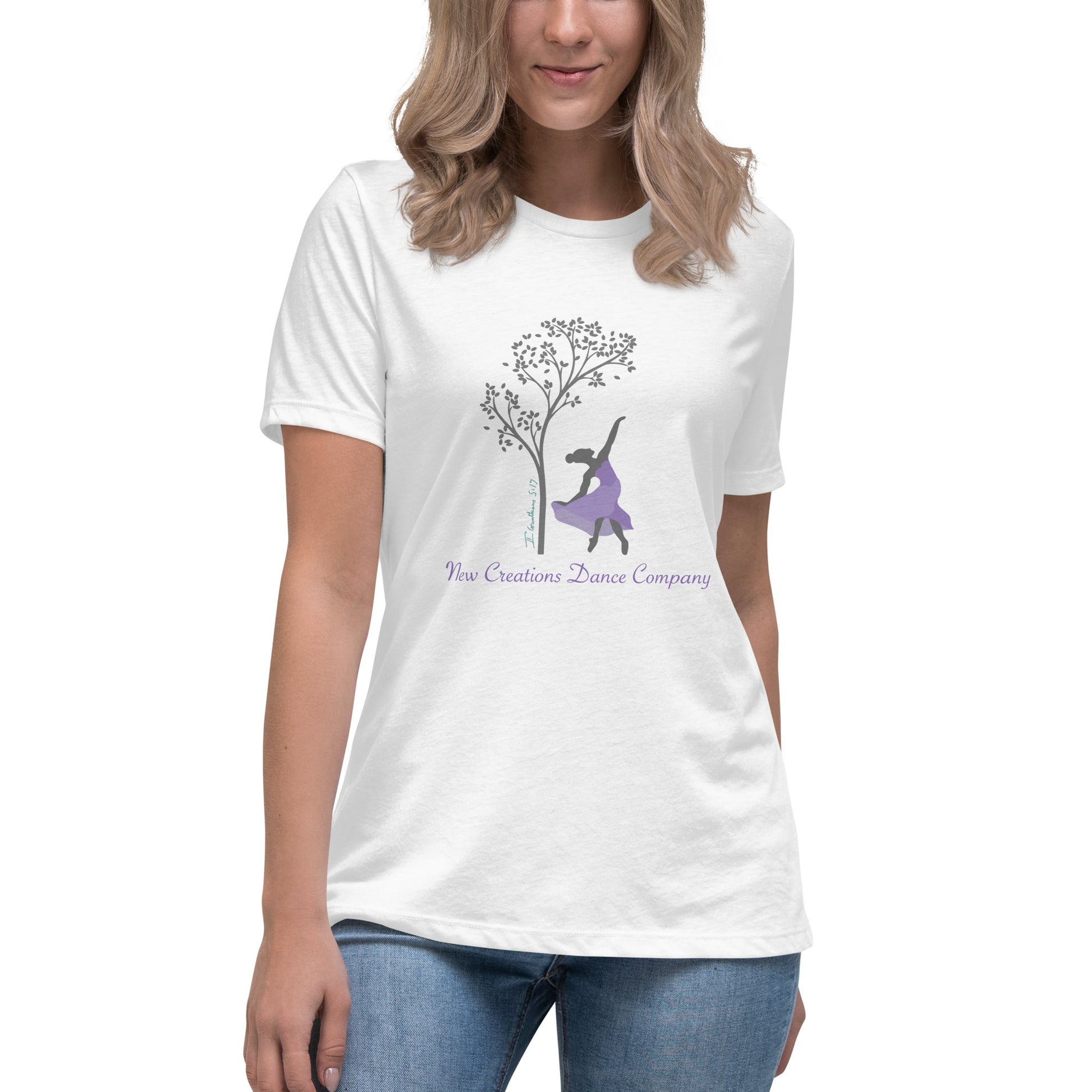 Performance | Women's Relaxed T Shirt | New Creations Dance Company