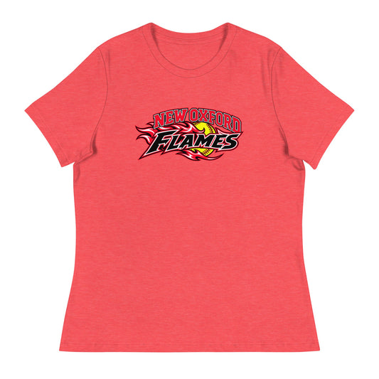 Performance | Women's Relaxed T Shirt | New Oxford Girls Softball Association | Crest Logo