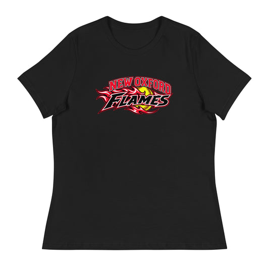 Performance | Women's Relaxed T Shirt | New Oxford Girls Softball Association | Crest Logo
