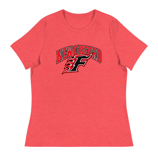 Performance | Women's Relaxed T Shirt | New Oxford Girls Softball Association | Emblem Logo
