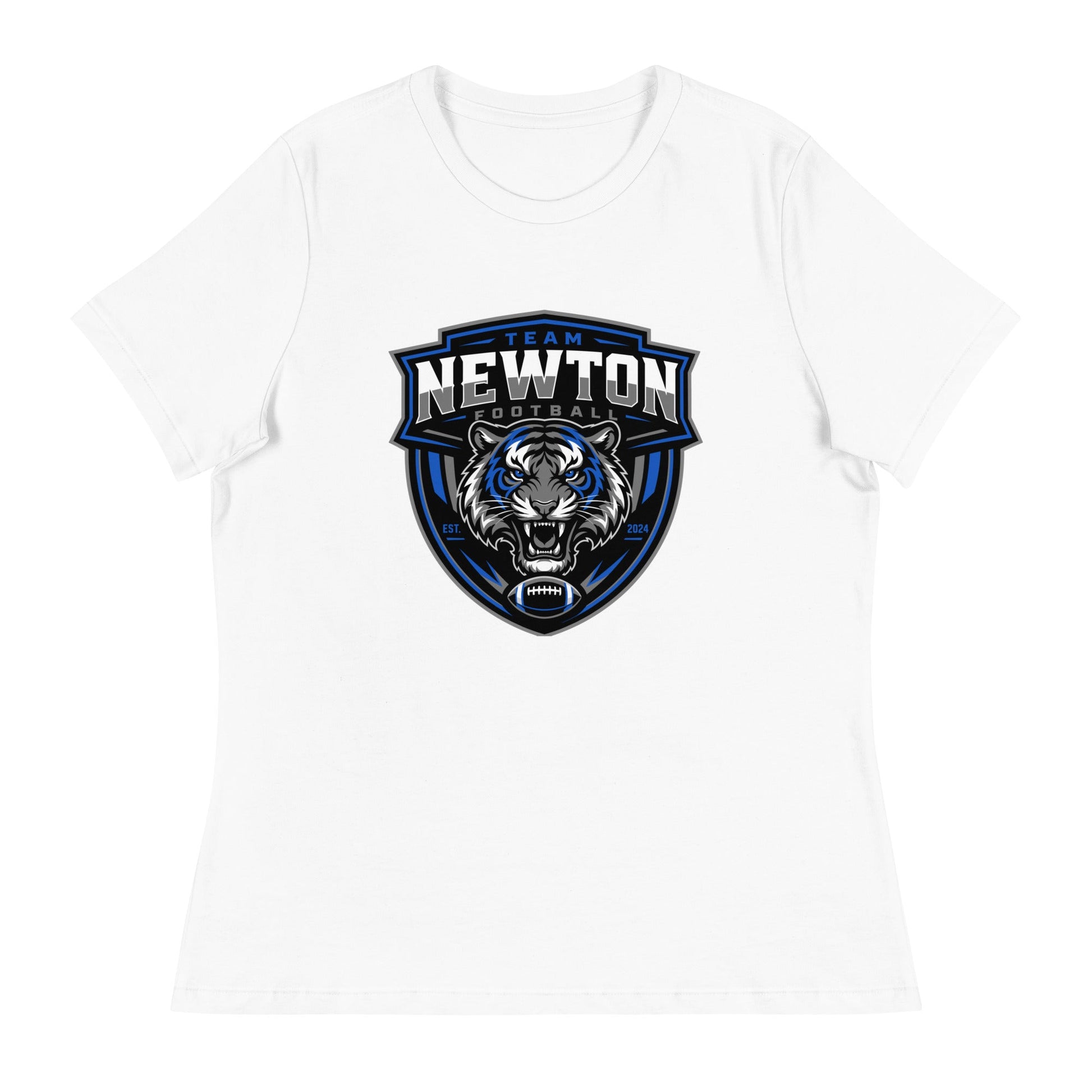 Performance | Women's Relaxed T Shirt | Newton Youth football league | Shield Logo