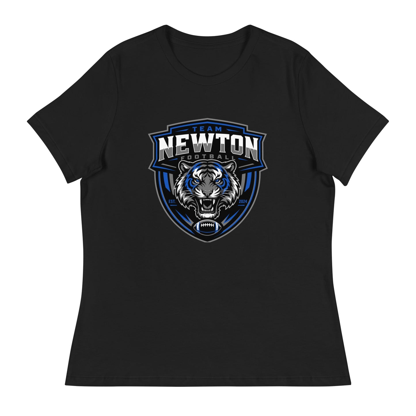Performance | Women's Relaxed T Shirt | Newton Youth football league | Shield Logo