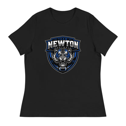 Performance | Women's Relaxed T Shirt | Newton Youth football league | Shield Logo