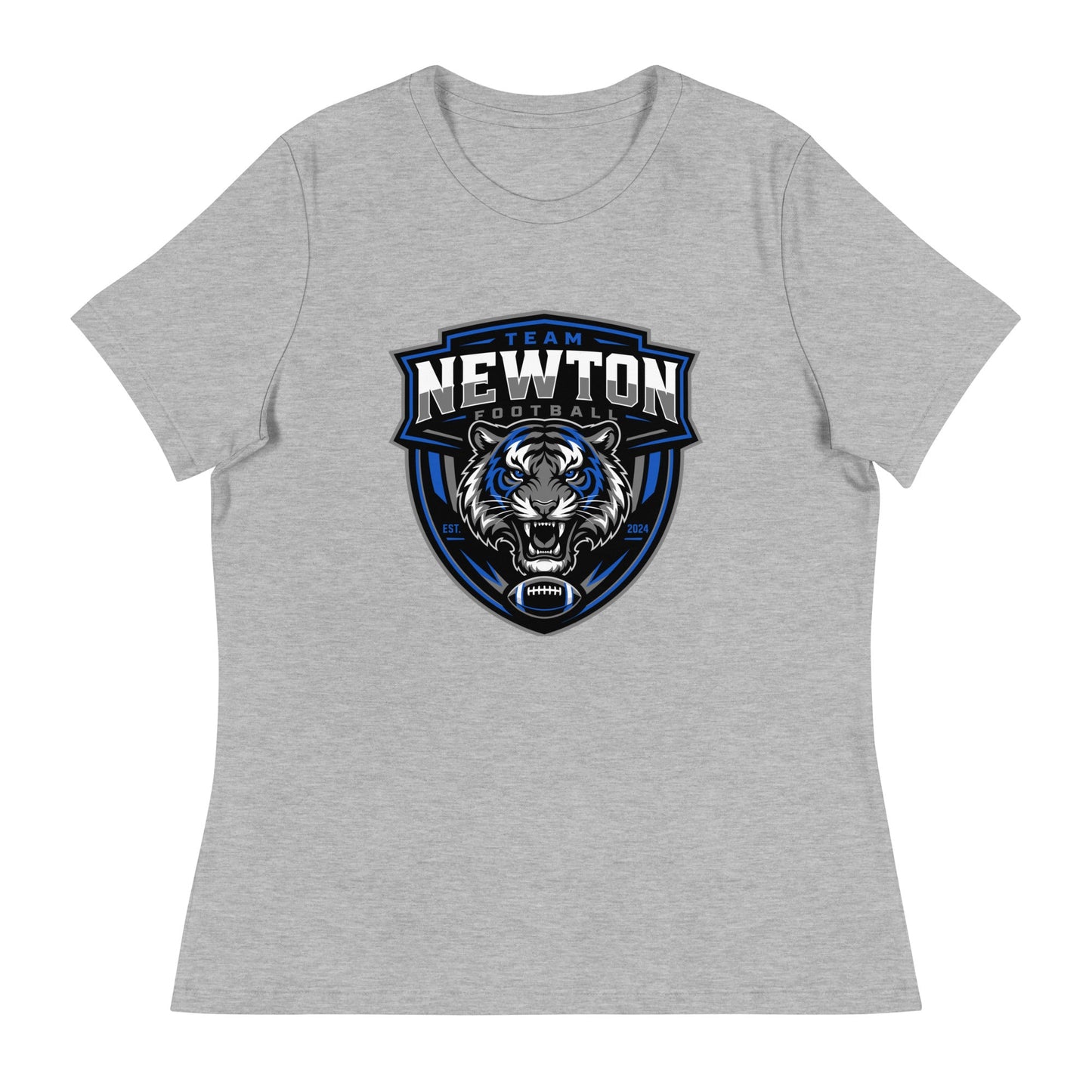 Performance | Women's Relaxed T Shirt | Newton Youth football league | Shield Logo