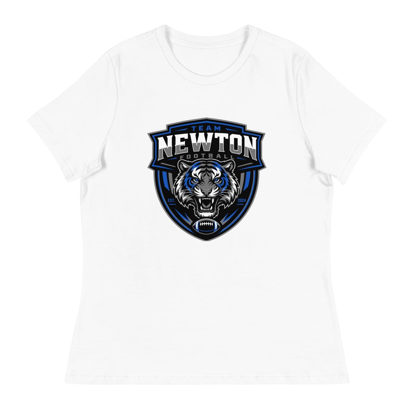 Performance | Women's Relaxed T Shirt | Newton Youth football league | Shield Logo