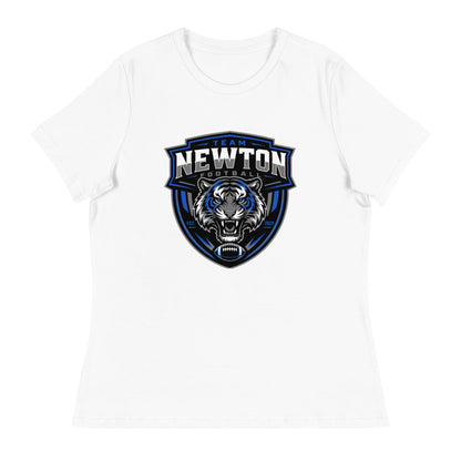 Performance | Women's Relaxed T Shirt | Newton Youth football league | Shield Logo
