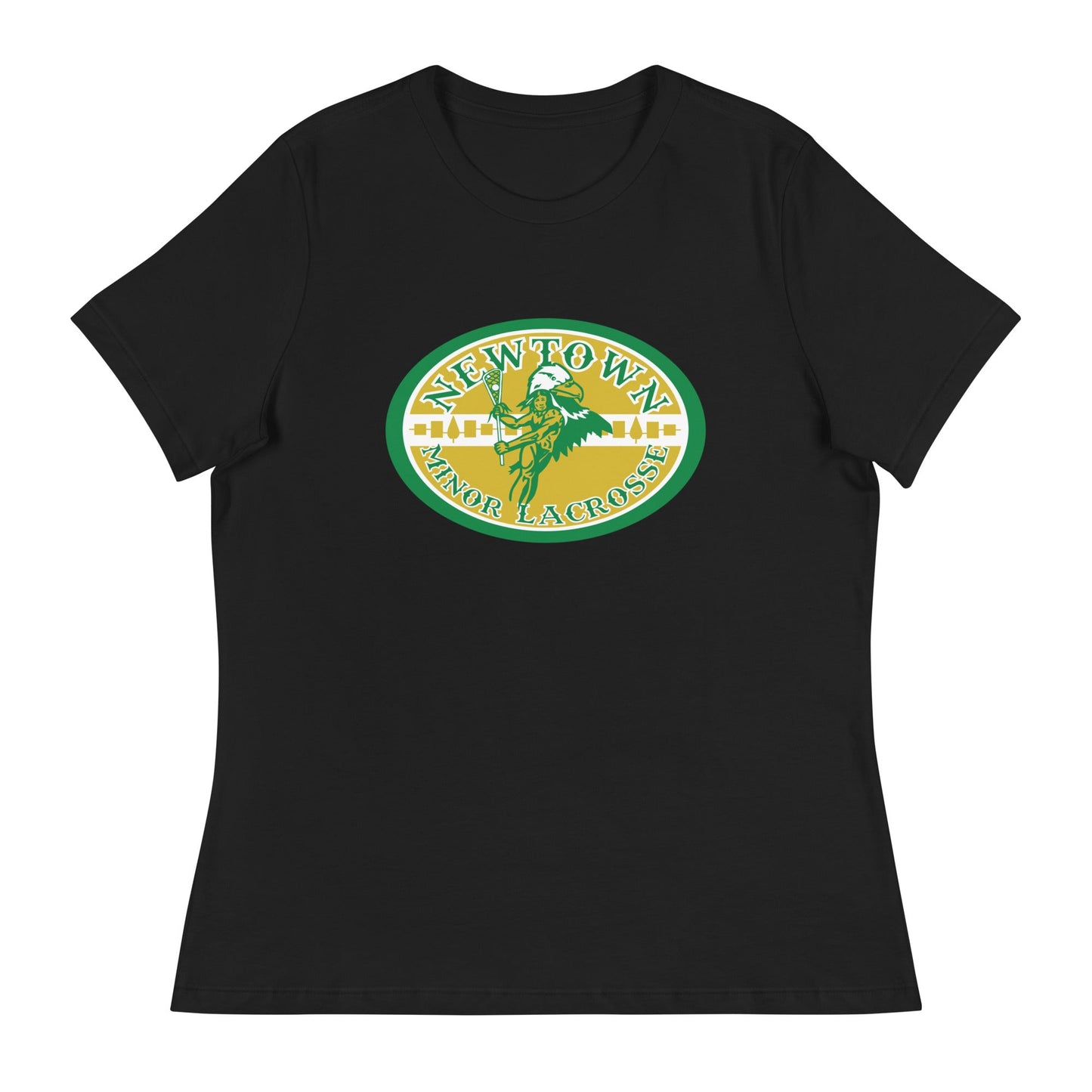 Performance | Women's Relaxed T Shirt | Newtown Minor Lacrosse | Emblem Logo