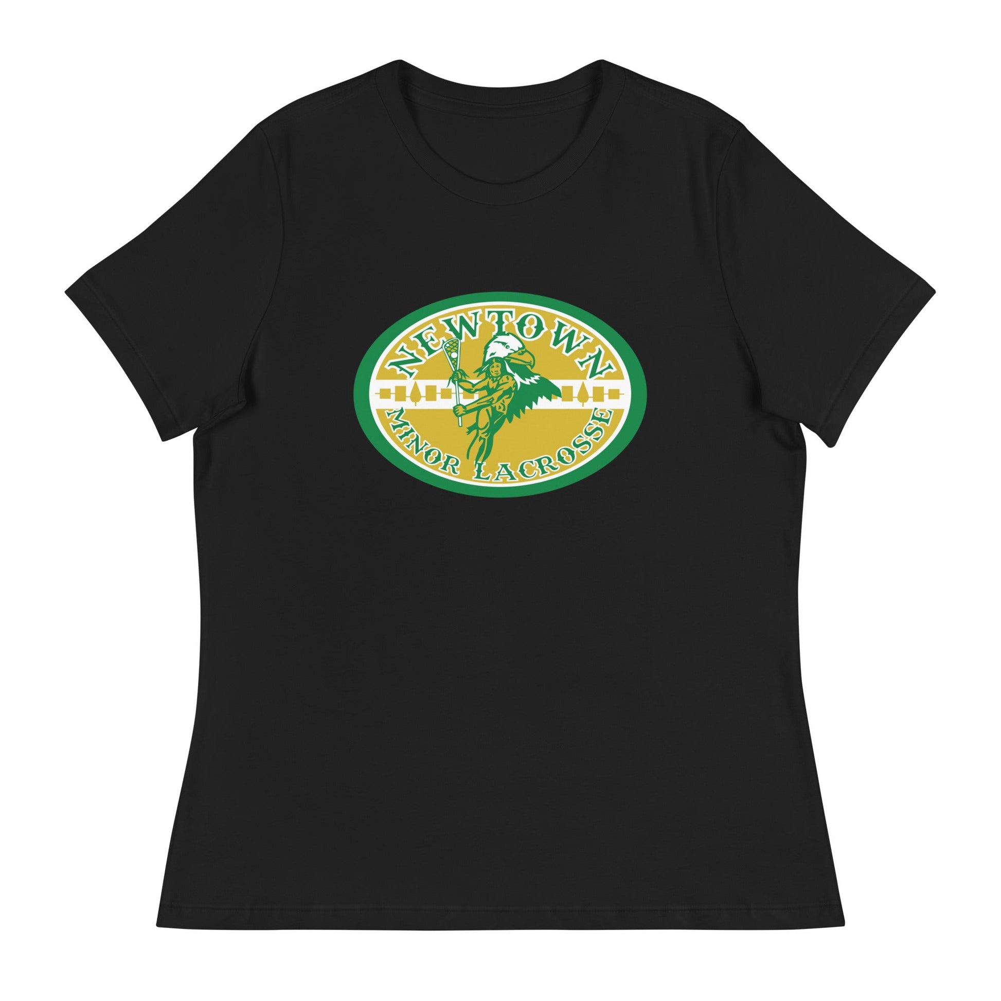 Performance | Women's Relaxed T Shirt | Newtown Minor Lacrosse | Emblem Logo