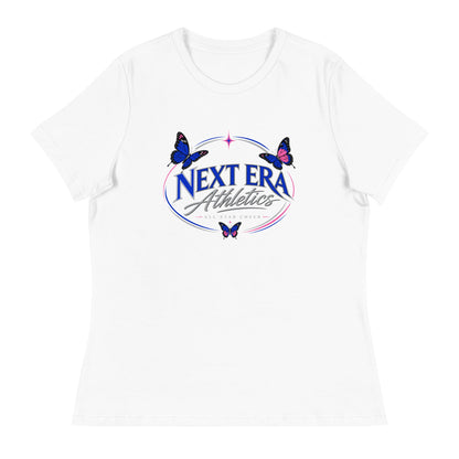 Performance | Women's Relaxed T Shirt | Next Era Athletics | Crest Logo