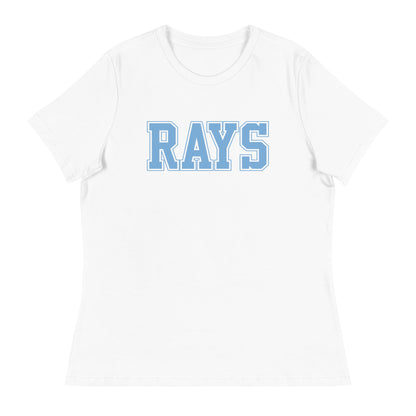 Performance | Women's Relaxed T Shirt | Next Level Rays | Block Logo