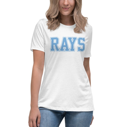 Performance | Women's Relaxed T Shirt | Next Level Rays | Block Logo